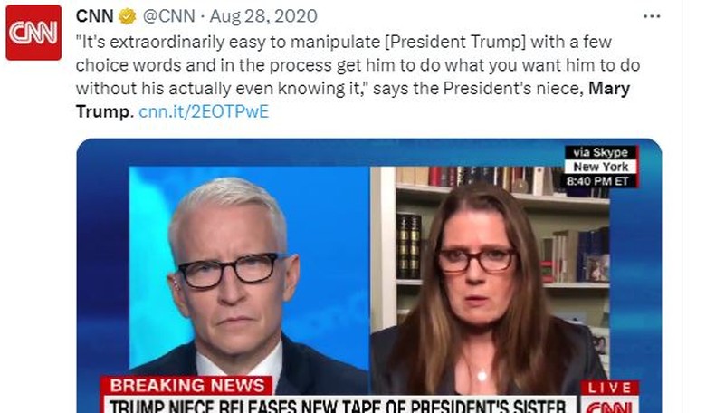 Mary Trump slams CNN for obsessing over Donald Trump