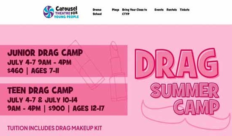 Drag camp for 7-year-olds tells parents that they're doing drag and don't even know it