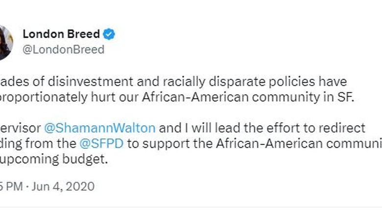 Michael Shellenberger takes a look at how SF mayor's 'defund the police' lunacy has panned out