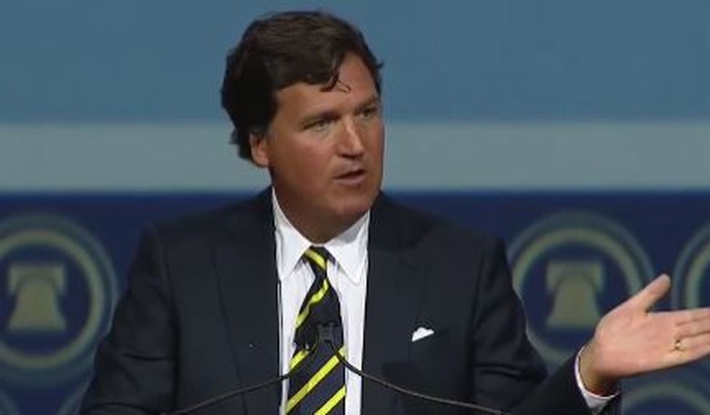 Here's how Tucker Carlson closed his final show (and what he said during a speech the same night)