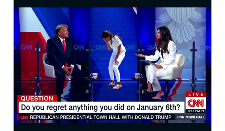 AOC has the meltdown of ALL meltdowns RAGING at CNN over Trump and it's even funnier than you'd expect