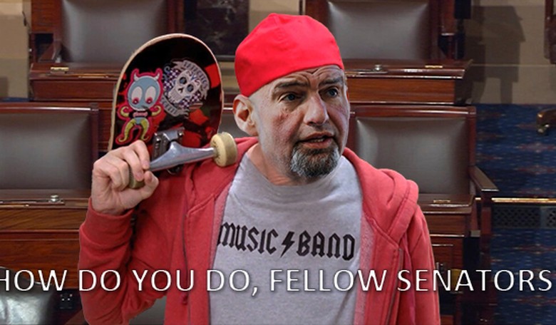 The AP got BLASTED by Twitter after claiming Fetterman's sloppy clothes are a sign of progress