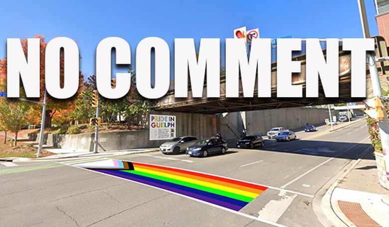 The city of Guelph FAILS inclusivity test after turning off comments on RAINBOW crosswalk tweet