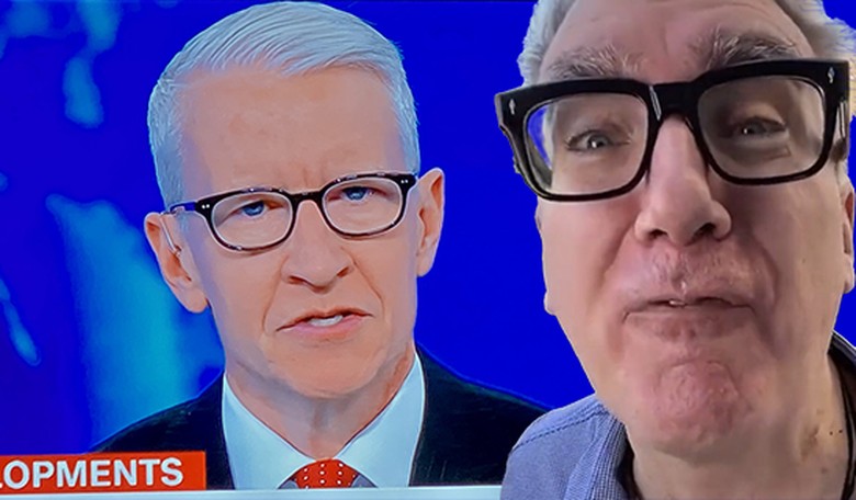 Keith Olbermann joins the dogpile on Anderson Cooper and we're loving it!