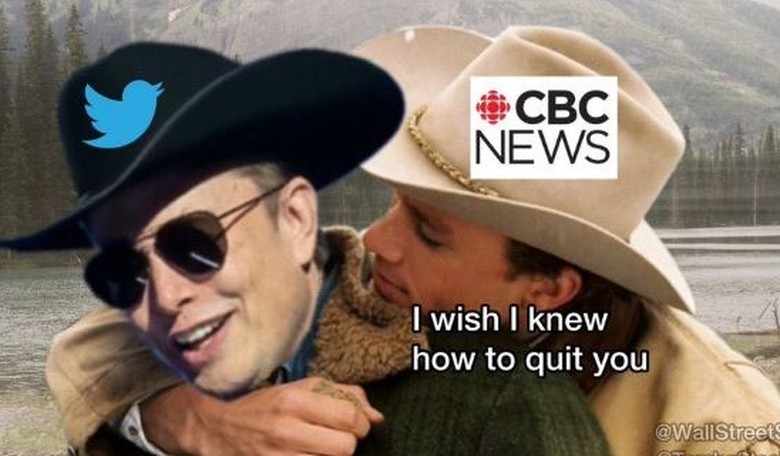 The CBC comes crawling back to Twitter