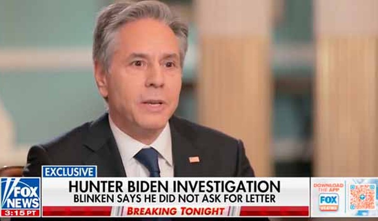 Antony Blinken too busy to say if he accepts that Hunter Biden's laptop was not disinformation