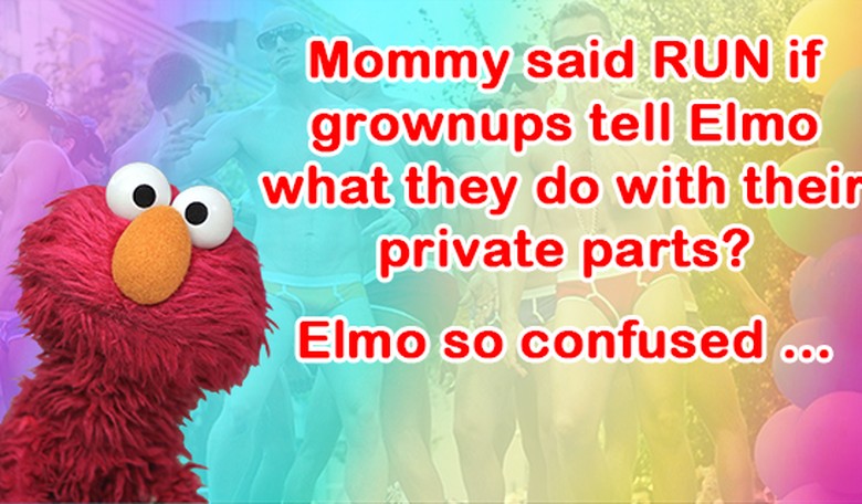 Can you tell us how to get … how to get our kids away from activists on Sesame Street?