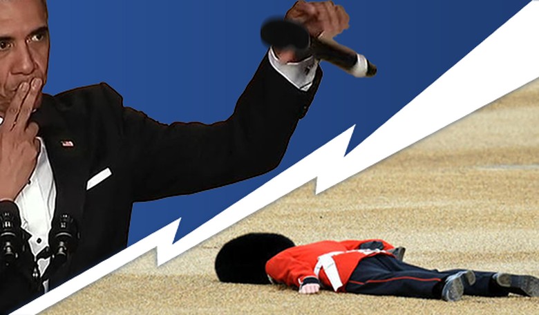 Mike Drop: Americans go Boston Tea Party on British bloke over fainting redcoats