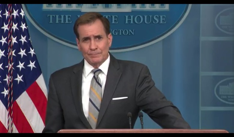 Finally: Reporter asks John Kirby what's up with President Biden lying all the time