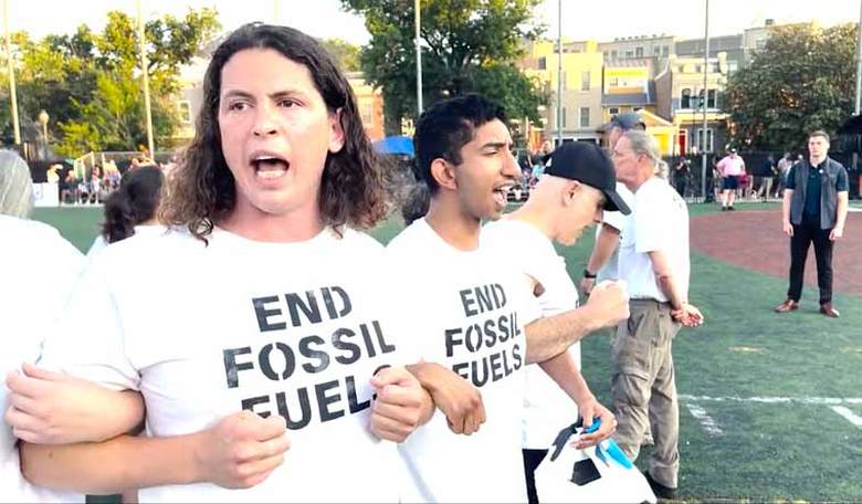 'Feels like these people have never experienced adulthood': Climate activists host party to save Earth