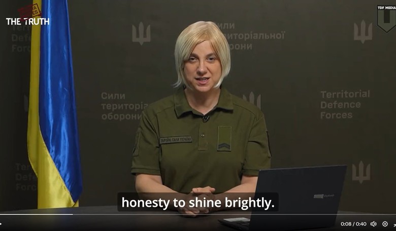 They are NOT happy --> Ukrainian Territorial Defense Force issues statement on trans spokesperson