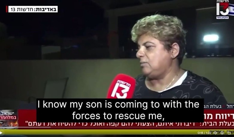 Do NOT mess with a Jewish mother! Israeli woman survives being held hostage by 5 Hamas fighters