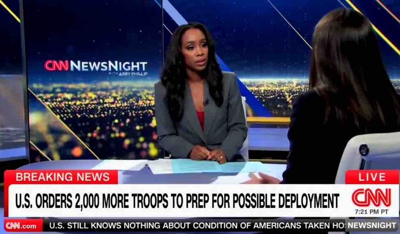 CNN 'Churn-a-list' Abby Phillip Gloats About Hard Questions Yet Cat's Got Her Tongue About Missing Kamala