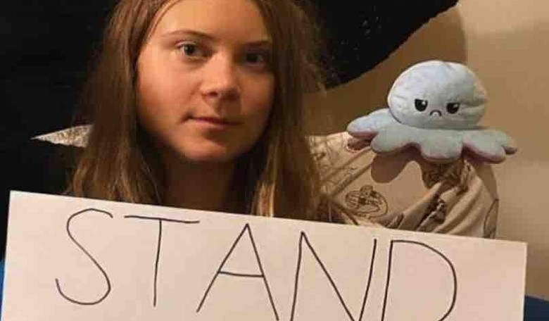 Greta Thunberg Belts Out Planet-Saving Sermons from a Truck’s Shadow in a Cringe-Worthy Spectacle