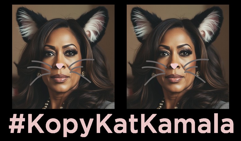 Kamala is Once Again Caught Being a 'Kopycat' and There are Rolls and Rolls of Receipts