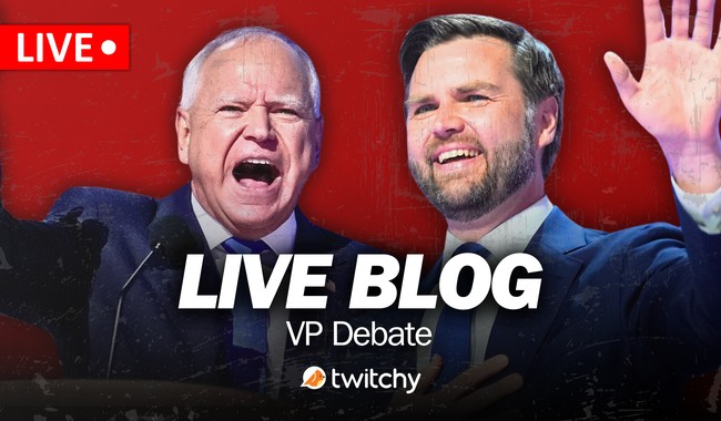 LIVE Blog: Blue Collar vs. Weird - Vance and Walz Face Off in VP Debate