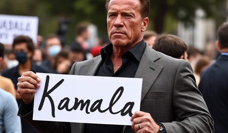 Kindergarten Cop Endorses Kamala ... a Bond Beyond Politics, Nanny Impregnators Unite