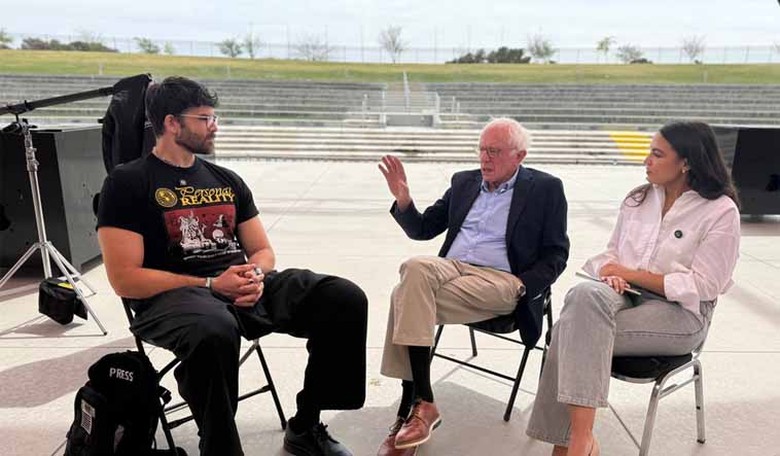 Bernie Sanders Calls Hasan Piker ‘Just a Podcaster’ Despite His Campaign Presence in Democrat Party