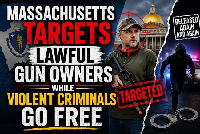 Massachusetts Targets Lawful Gun Owners While Violent Criminals Go Free