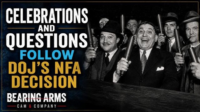 Celebrations and Questions Follow DOJ's NFA Decision