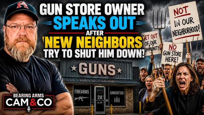 Gun Store Owner Speaks Out After New Neighbors Try to Shut Him Down