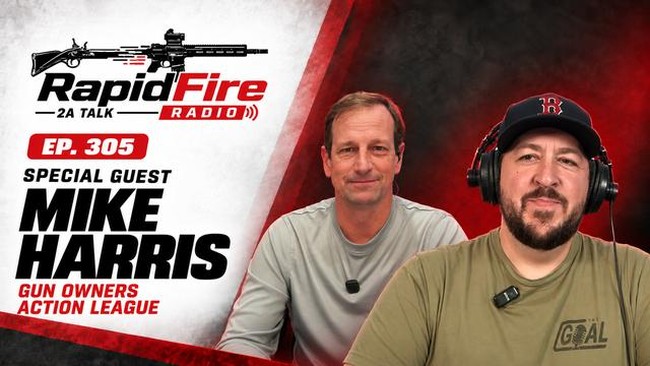 Mike Harris of GOAL on Question 9 and Massachusetts Gun Rights  | RapidFire Radio Ep. 305