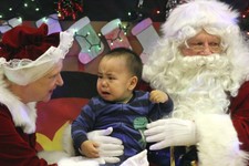 That's Not the Real Santa: Boy Cries After St. Nick Tells Him No Nerf Guns For Christmas