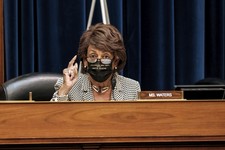 Rep. Waters Thinks She Knows Why Border Patrol Tried to Protect the Border from Haitians