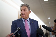 Rumors Swirl That Manchin's About to Leave His Party. The West Virginia Democrat Responds. 
