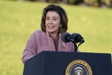 WATCH: Pelosi's Bizarre Performance of a Bono Poem About Ukraine