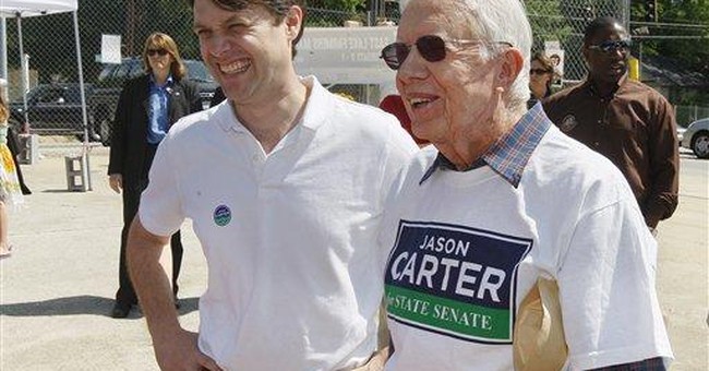 Democrat Senate May Depend on a Nunn and a Carter 