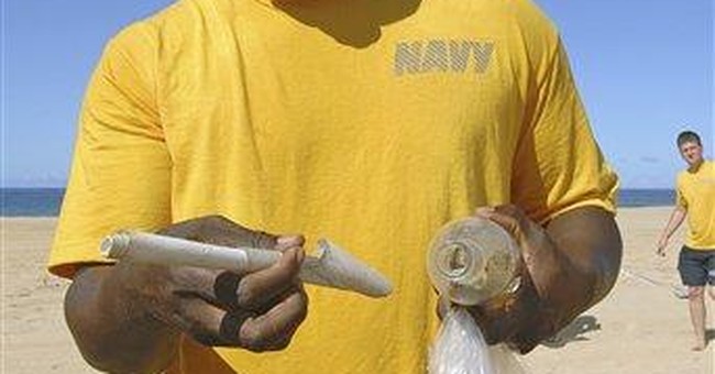 Launching Bottles in the Sea With Unexpected Messages for Faraway Strangers