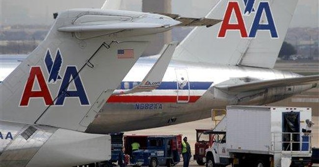 It Begins With Just Two Flights on American Airlines -- Next Thing You Know, Aircraft Are Parked