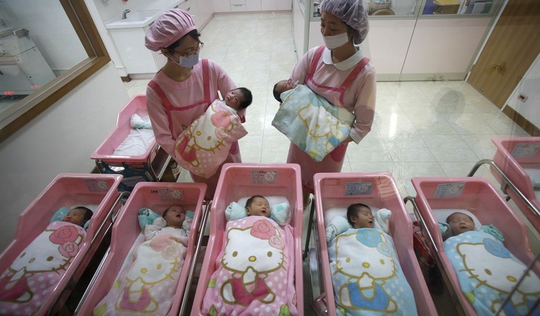 The birth rate decline won't be ending any time soon