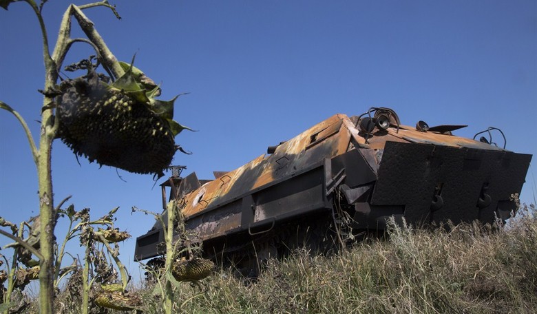 Ukraine shutting off Russian gas lines, pushing Russia back in places
