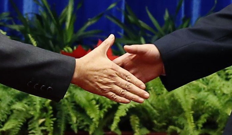 The end of shaking hands?