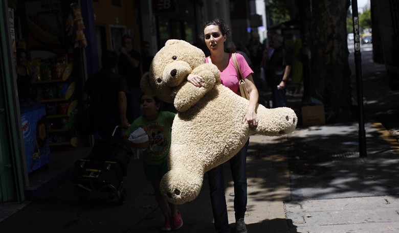 Man-Sized Teddy Bear With Human Hands Helps Ladies 'During Long, Lonely Nights'