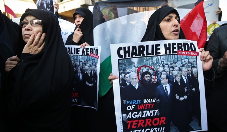 Again, Satire Magazine 'Charlie Hebdo' Enrages the Iranians