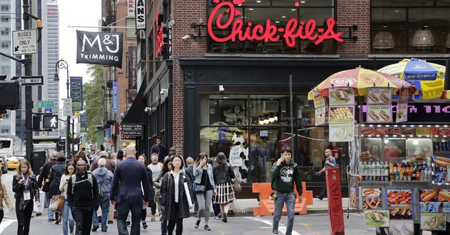 Liberals' Latest Outrage Over Chick-fil-a Is Purely Ludicrous