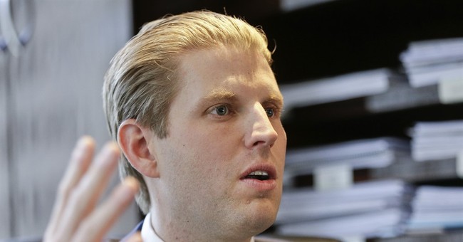 Here's What Eric Trump Had to Say About His Father's Feud With the Khan Family