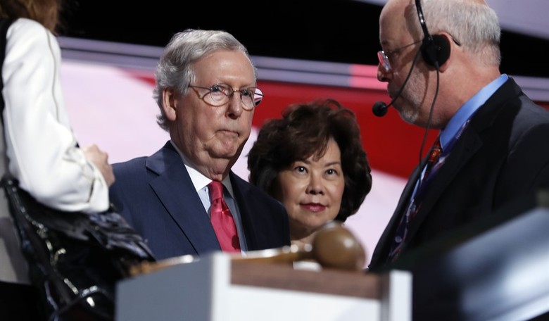 Elaine Chao is a Pox On The GOP --  Mitch McConnell Keeps Putting Her in Positions To Do Damage So He Should Pay The Price