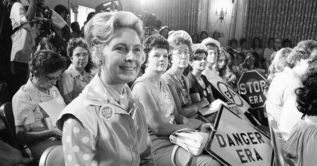 Phyllis Schlafly Was Right About The Equal Rights Amendment 