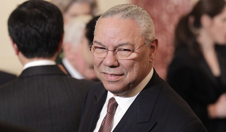 "Classic RINO": Trump swipes at Colin Powell the day after his death