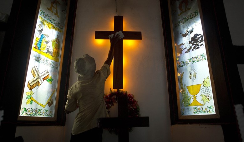 Statue of Christ Attacked at Texas Seminary: Part of America's New Normal?