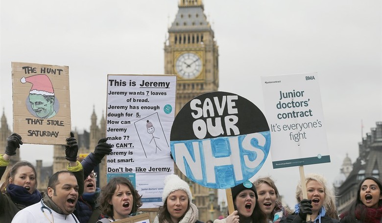 Britain's National Health Service Crippled by Nurse and Ambulance Strikes