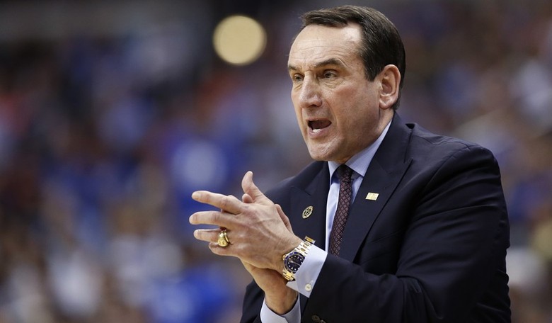 Duke's Coach K Suddenly Opposed to Basketball Season