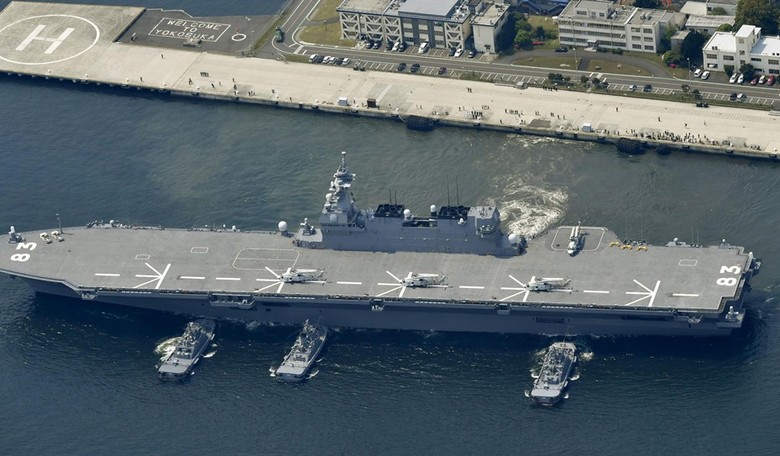 Japan's Navy Is Getting Aircraft Carriers and Stealth Fighters—and China Isn't Happy