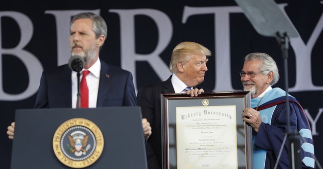 CNN Host to Jerry Falwell: What Would it Take for You to Condemn Trump? Rape?