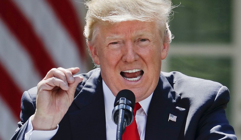 Awkward: Trump blames DoJ for "watered down travel ban"