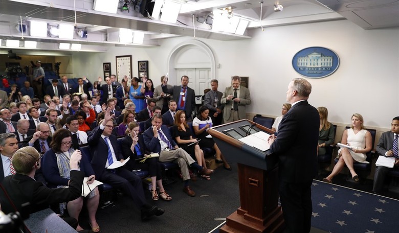 Would the White House press briefing work better on tape delay?